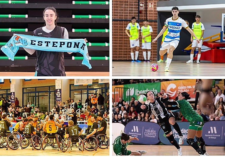 Polideportivo malagueño: Jornada llena de partidos cruciales para los equipos de la provincia
