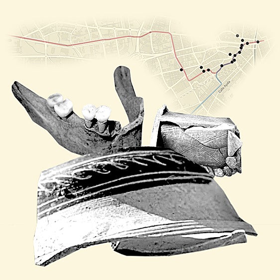 La Málaga subterránea: lo que la excavación del metro desveló del pasado de la ciudad