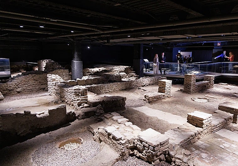 El Thyssen descubre al público la Málaga romana: de la casa a la taberna