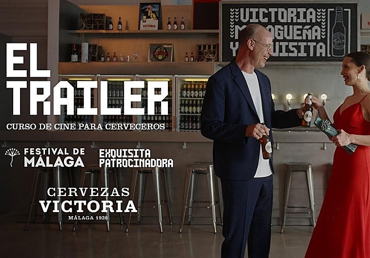 Cervezas Victoria, patrocinadora del Festival de Málaga, estrena «El Trailer» con Masi Rodriguez y Miguel Angel Martín como protagonistas