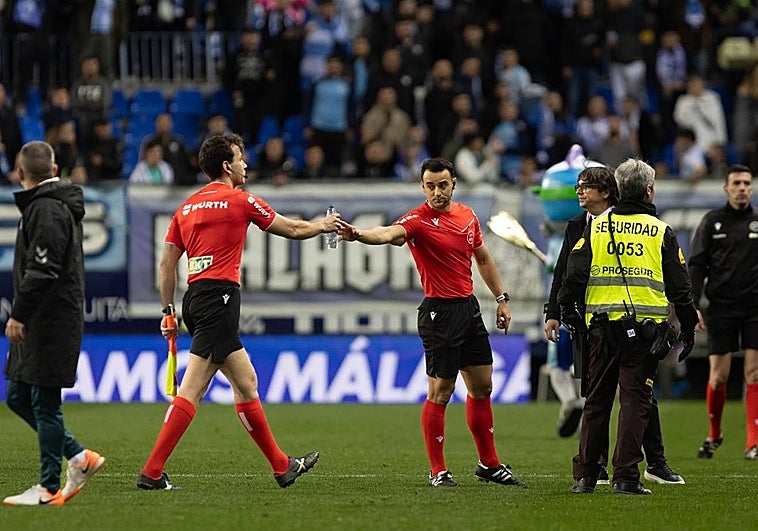 Multa y apercibimiento de cierre de La Rosaleda tras las incidencias del sábado
