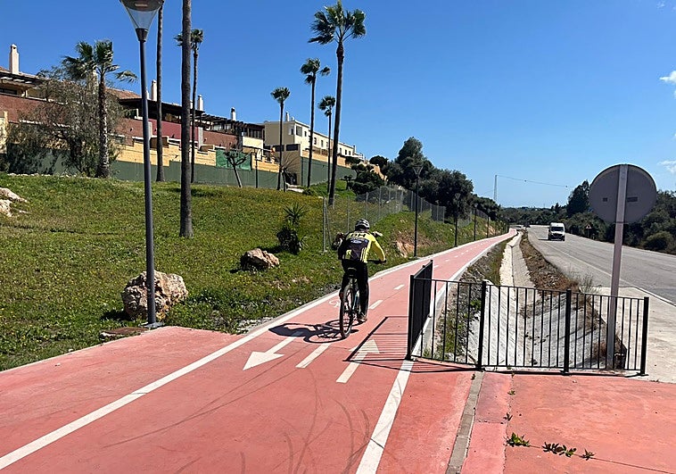 Cártama completa su eje ciclopeatonal con un nuevo tramo de 2,2 kilómetros entre Atalaya y Doña Ana