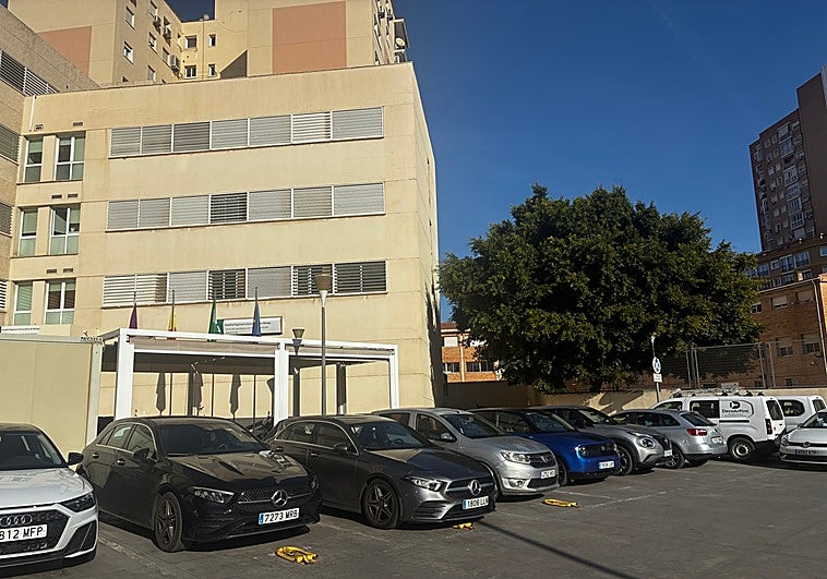 UGT denuncia riesgo de caídas en el CARE José Estrada de Málaga por los árboles del Colegio García Lorca