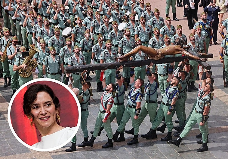 Isabel Díaz Ayuso asistirá en Málaga al traslado del Cristo de Mena