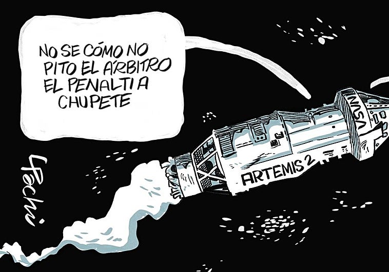 'Artemis 2', en la viñeta deportiva de Pachi