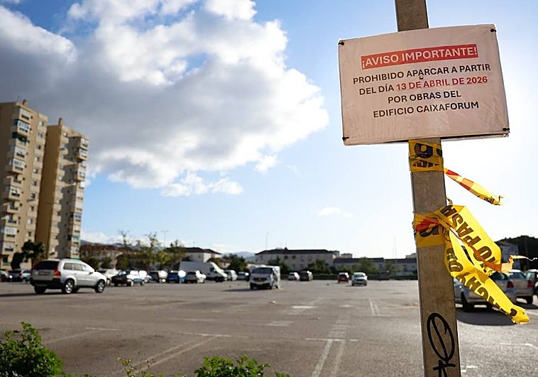 El comienzo de las obras del CaixaForum Málaga, pendiente del desalojo completo del aparcamiento