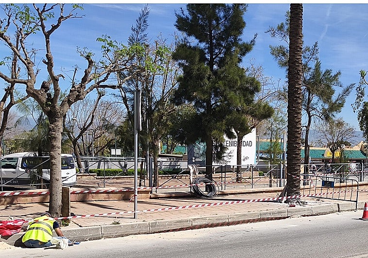 Alhaurín de la Torre conecta su sistema de riego a un aljibe de agua no potable