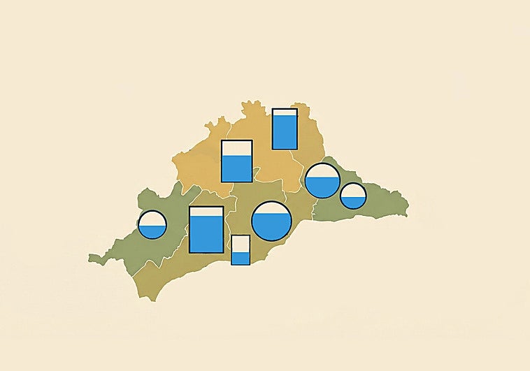 Estado de los embalses de Málaga el lunes, 04 de mayo de 2026
