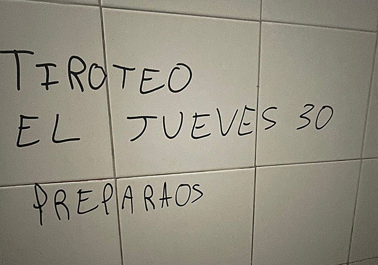 Investigan pintadas amenazantes en institutos de Rincón: «Tiroteo este jueves, preparaos»