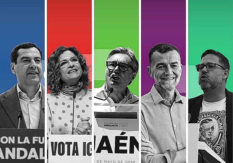El debate electoral en Andalucía en 25 frases