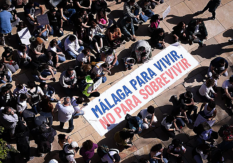 Málaga Para Vivir uppmanar till en ny demonstration för bostäder den 27 juni