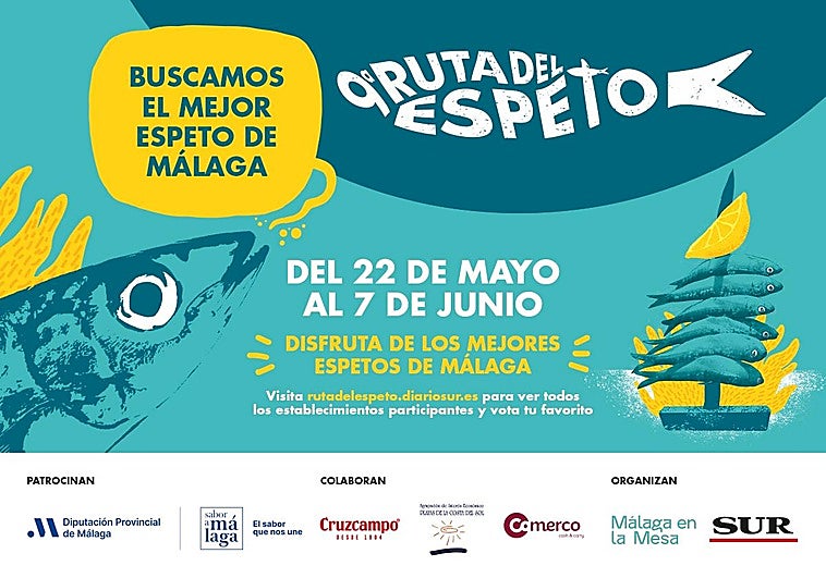 La Ruta del Espeto Málaga en la Mesa celebra su nueva edición del 22 de mayo al 7 de junio