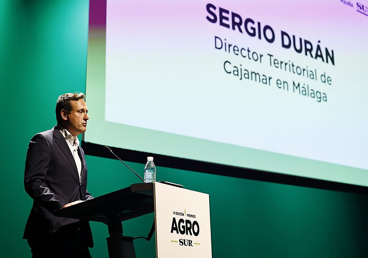 Sergio Durán: "Jordbruket är en grundpelare i Malagas ekonomi"