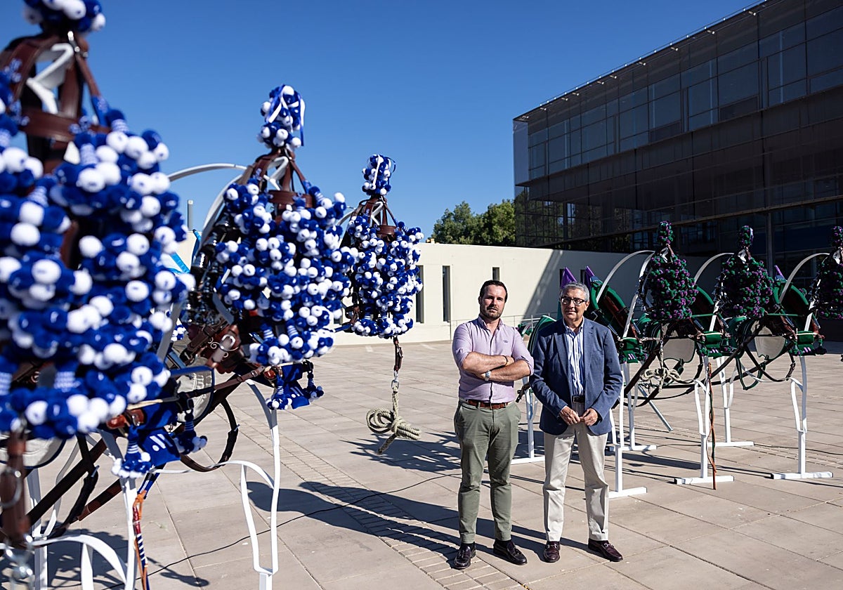 Las mulillas de La Malagueta estrenarán atavíos con los colores de Málaga y provincia