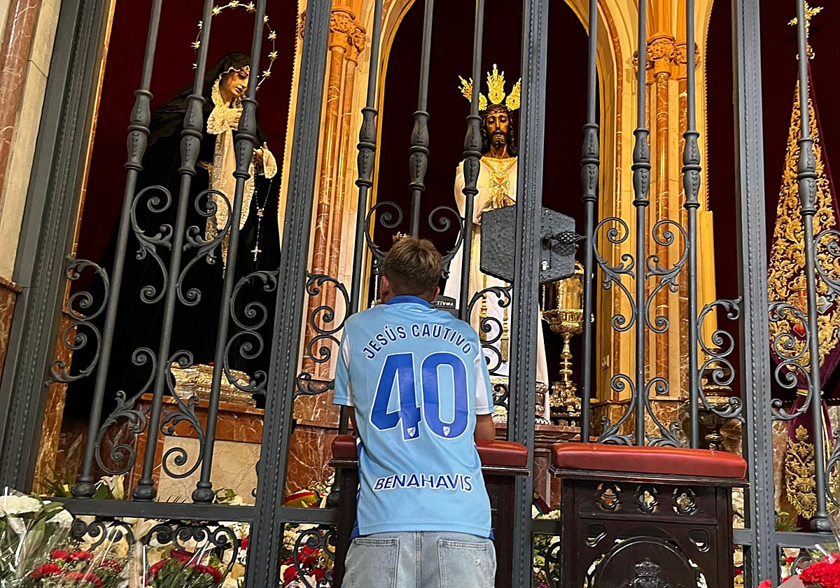 La fe inquebrantable de un malaguista de 15 años