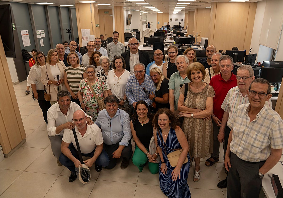 Encuentro de los suscriptores de SUR con el obispo de Málaga