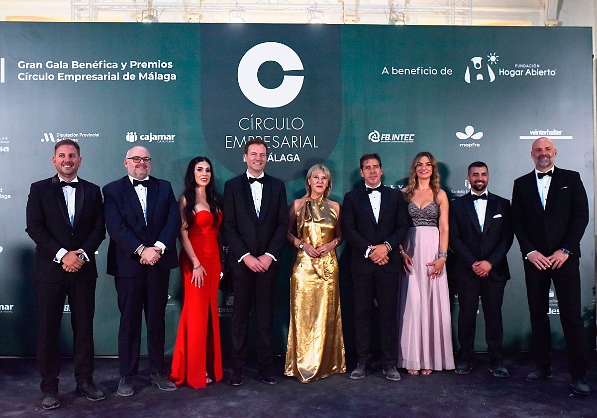 El Círculo Empresarial de Málaga premia la excelencia de Sando, Trops, Tour10 y Utamed en su gala benéfica