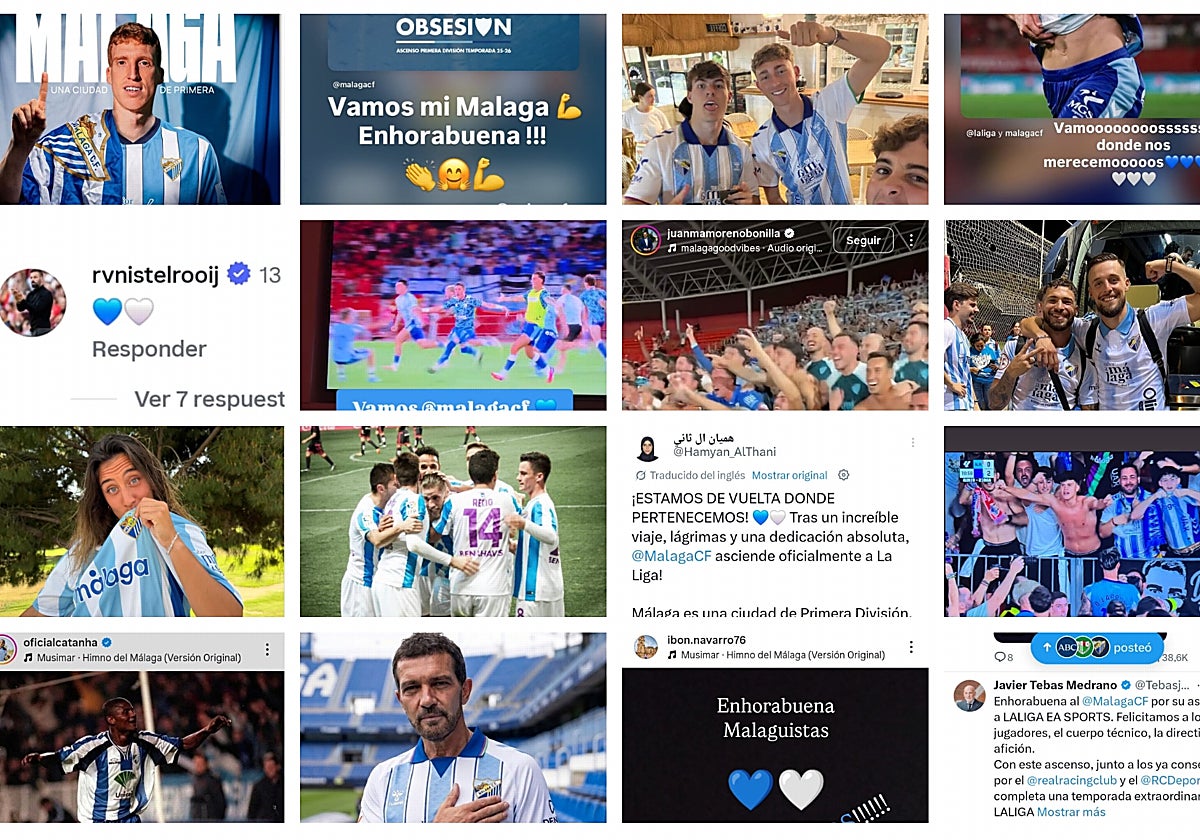 Las redes también se rinden al malaguismo