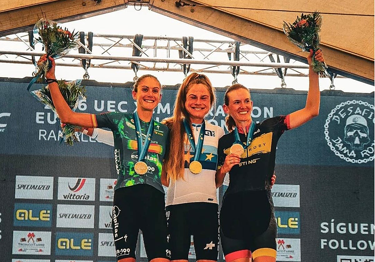 Natalia Fischer revalida su subcampeonato europeo