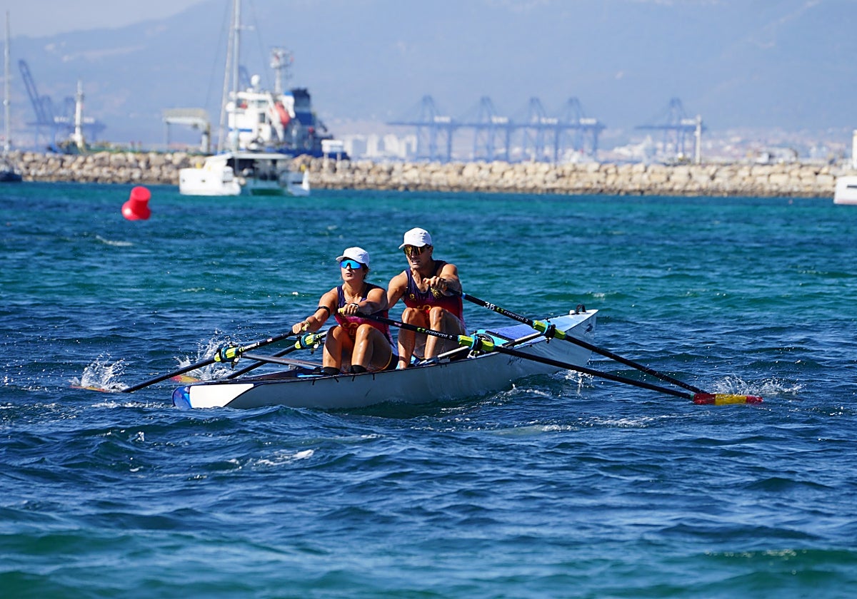 Teresa Díaz y Miguel Salas, representantes españoles del doble mixto en este Europeo.