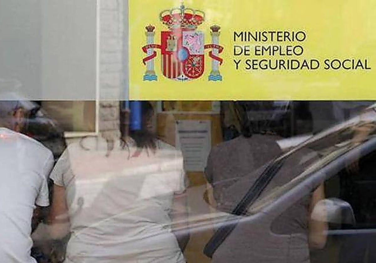 Imagen de archivo de una oficina de la Seguridad Social.