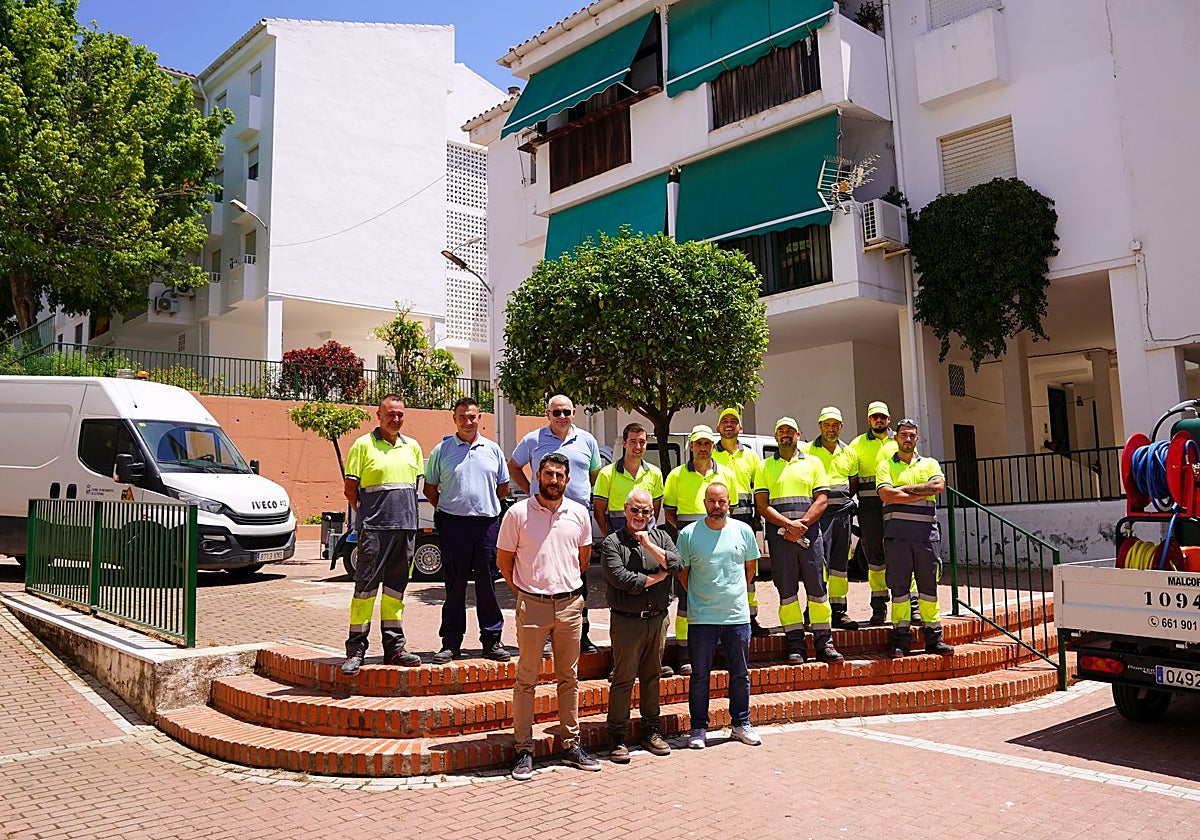 Estepona diseña un nuevo servicio de limpieza con equipos permanentes en los barrios