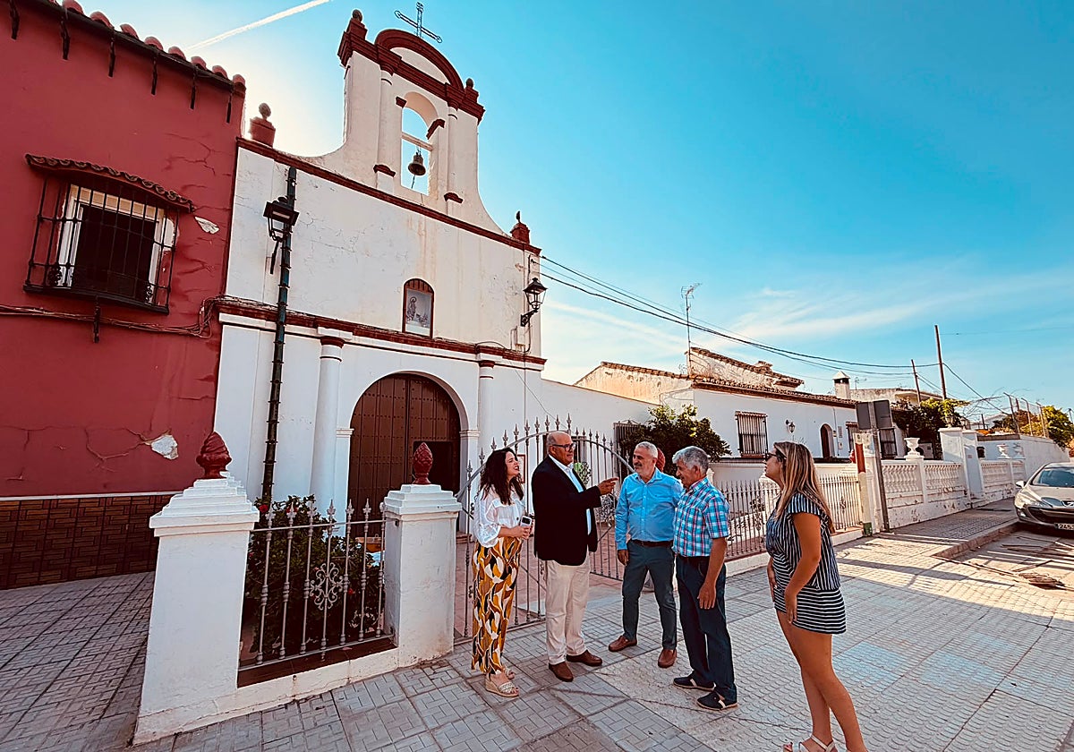 Arrancan las obras para restaurar la ermita de El Trapiche y reabrirla al culto