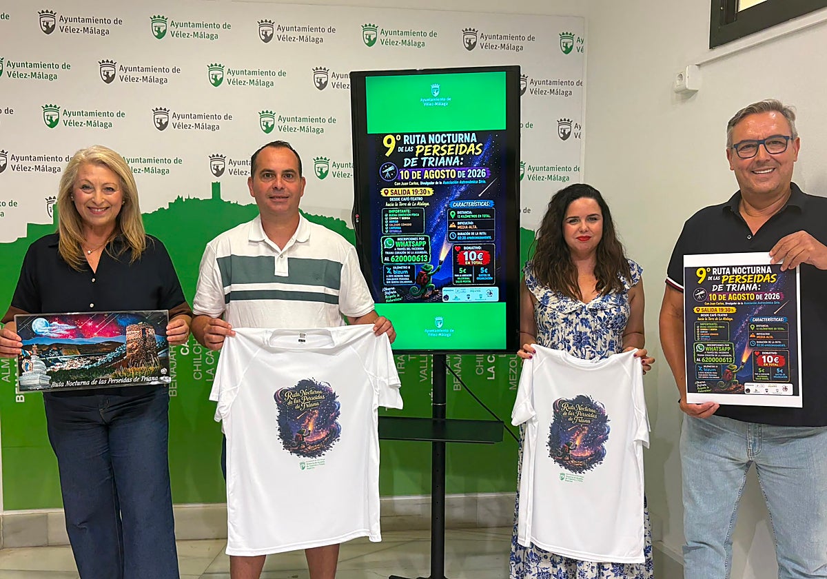 Ruta nocturna solidaria de 13 kilómetros bajo las Perseidas en Triana