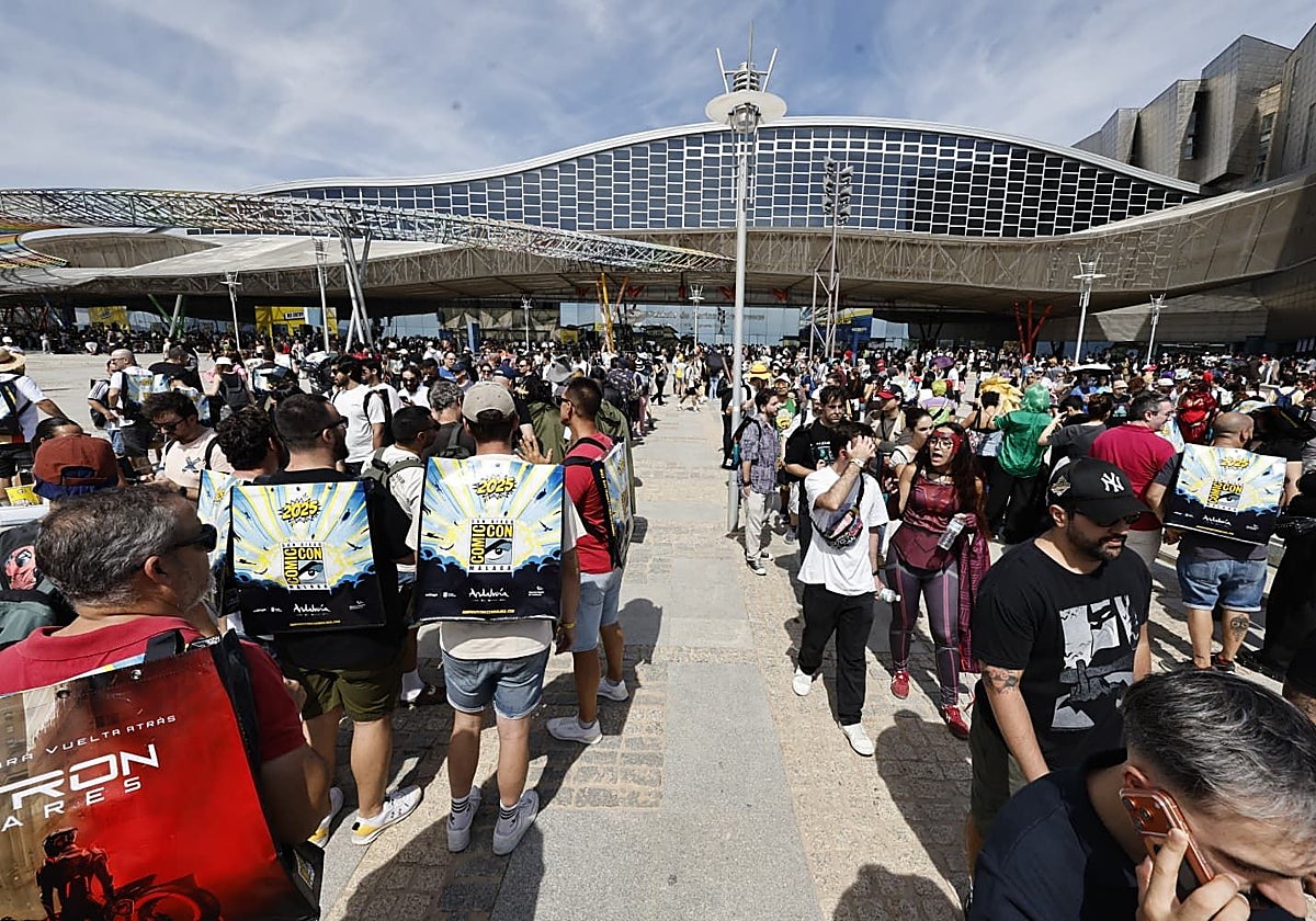 El Palacio de Ferias se quedó pequeño para la pasada edición de la Comic-Con Málaga.