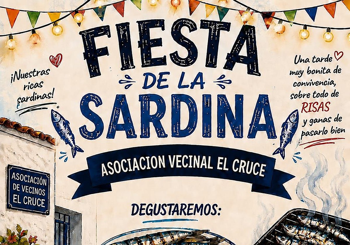 La asociación vecinal El Cruce de San Pedro Alcántara celebra el día 22 su Fiesta de la Sardina