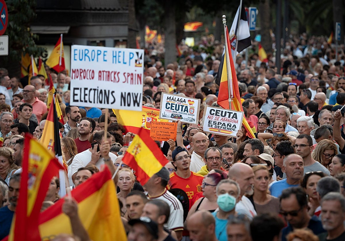 Patricia Navarro: «Cientos de miles de malagueños gritaron en la calle que Ceuta se defiende»
