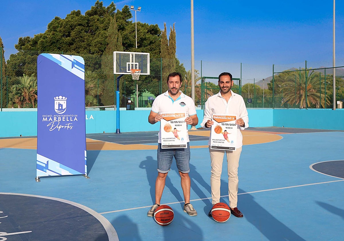 Marbella acoge una nueva jornada del Circuito Provincial de Baloncesto 3x3 con la participación de unos 30 equipos