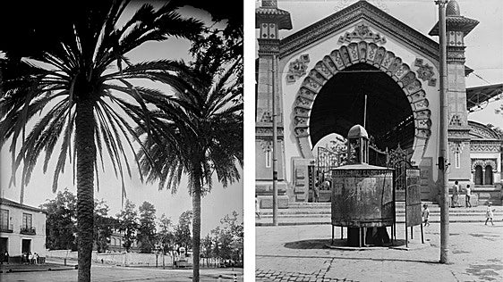 Estampas de Málaga | Mingitorios en el casco urbano malagueño