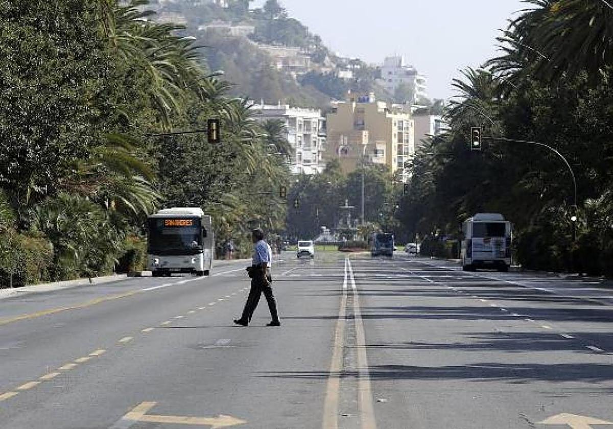 El Parque de Málaga, cortado al tráfico el domingo 20 de septiembre por la mañana por la Semana de la Movilidad