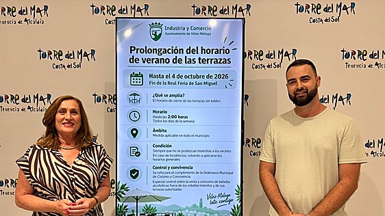 Las terrazas de la hostelería de Vélez-Málaga podrán cerrar a las dos de la madrugada hasta el 4 de octubre