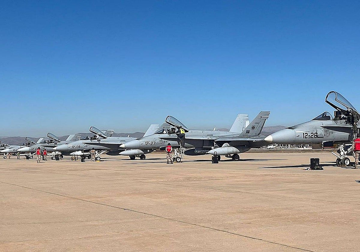 ¿Ha escuchado los cazas? El ejercicio 'Eagle Eye' ha comenzado en la Base Aérea de Málaga