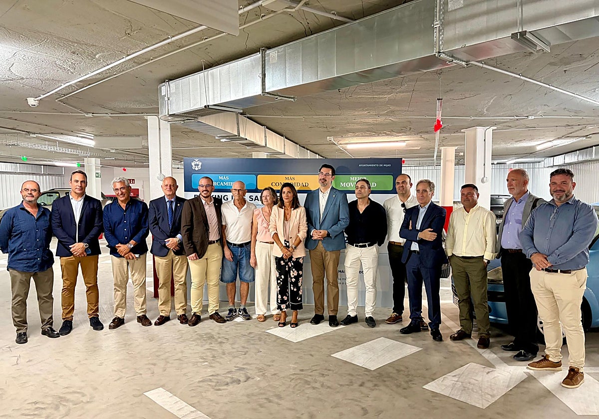 Mijas estrena aparcamiento en Las Lagunas tras una inversión de 15,7 millones