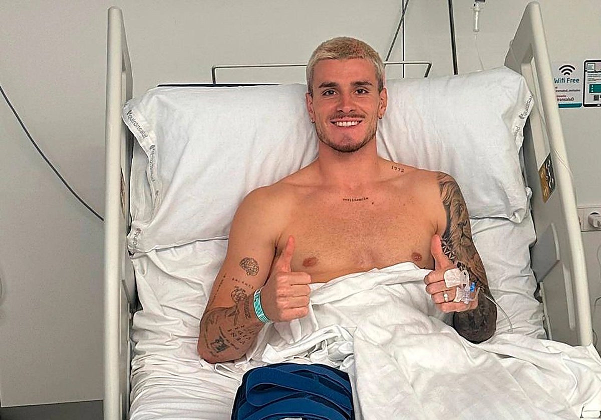 Murillo, ya operado de su rodilla derecha