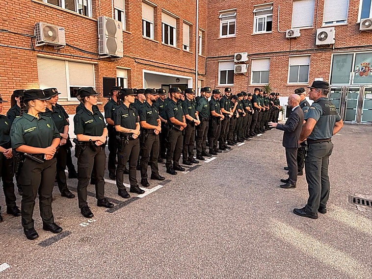 El Gobierno refuerza la plantilla de la Guardia Civil en Málaga con 127 efectivos