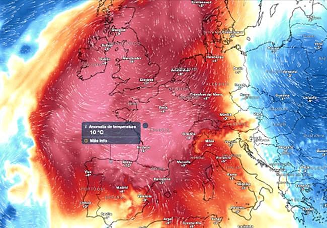 El calor extremo no da tregua este verano en Europa Occidental.