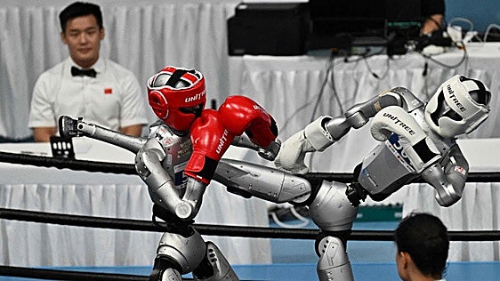 Los robots y una evolución que asusta: los vídeos de las Olimpiadas para humanoides en China