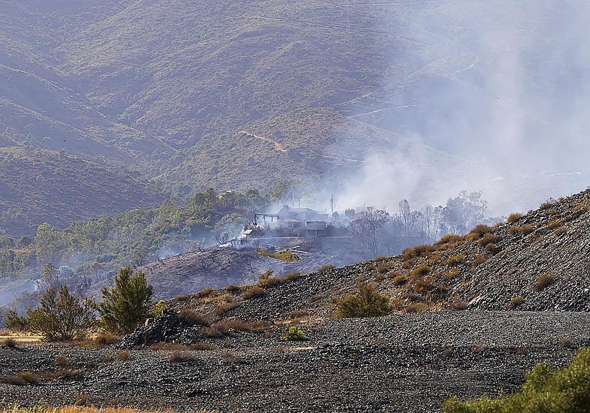 Extinguido cinco días después el incendio de Benahavís, que obligó al desalojo de casi dos mil personas
