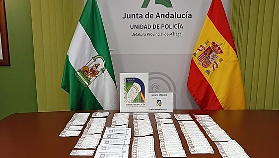 Intervienen 156 entradas en la reventa durante la Feria Taurina de Málaga 2026