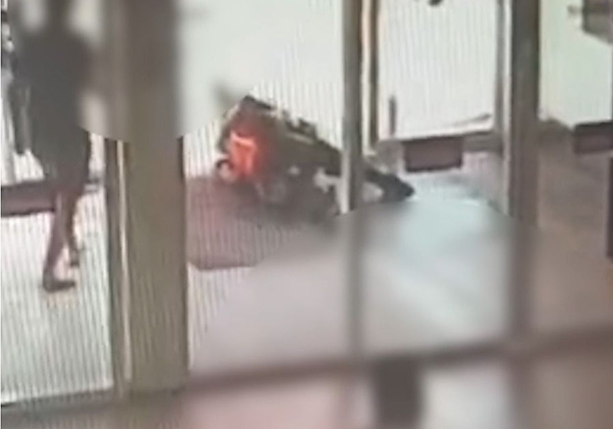 Placaje para detener a un ladrón en un centro comercial de Málaga: las imágenes