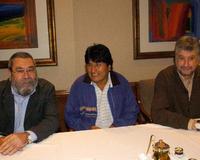 Evo Morales lanza un último mensaje de tranquilidad a los empresarios españoles