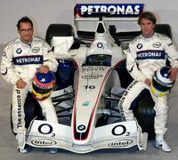 BMW Sauber presenta el monoplaza y los pilotos para el Mundial 2006 de Fórmula Uno