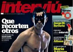 Jesús Vázquez se desnuda en Interviú con fines solidarios