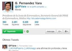 Rivales políticos, amigos de Twitter