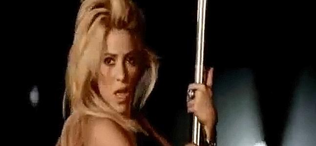 Shakira una stripper rabiosa en su nuevo videoclip