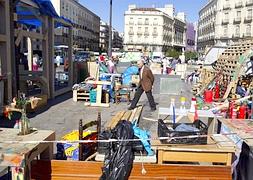 Los últimos 'indignados' de Sol